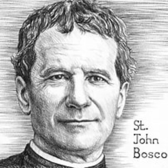 Vintage Saint John Bosco De'pose' Plaque from Italy - Picture 4 of 9